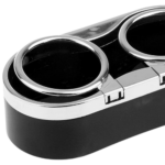 Support 2 Tasses noir