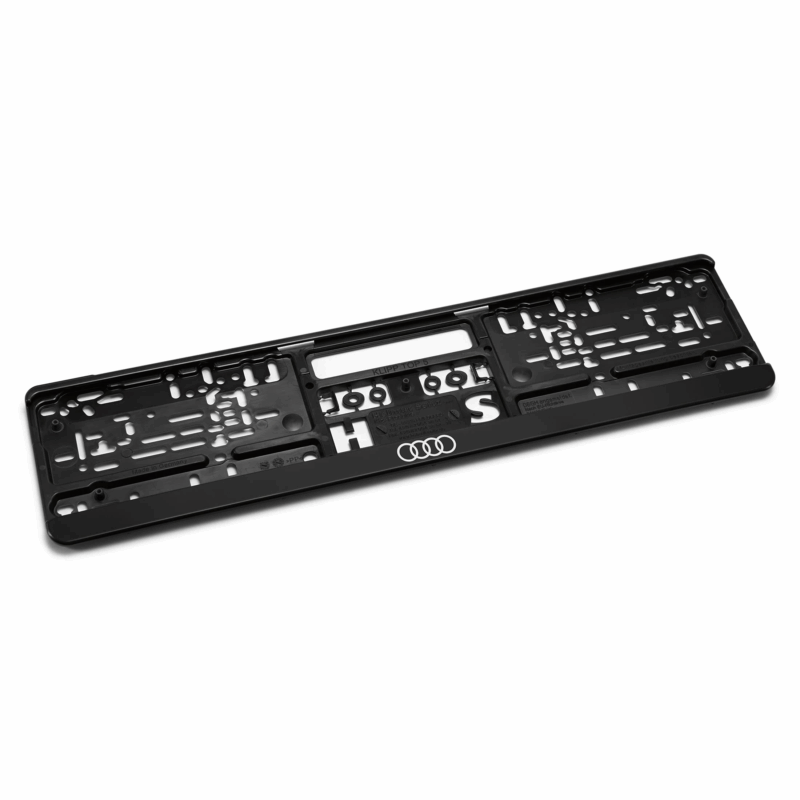 support plaque matricule 3D