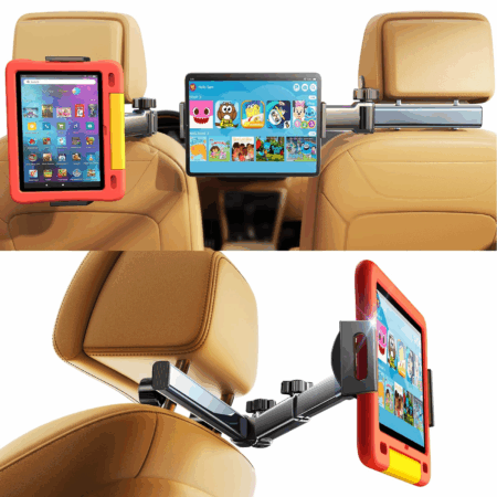Support Appui-Tête Voiture Pour Tablette - Accessoires intérieures