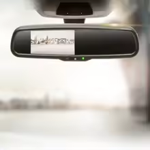 RETROVISEUR AVEC BOUTON AUTOVIL
