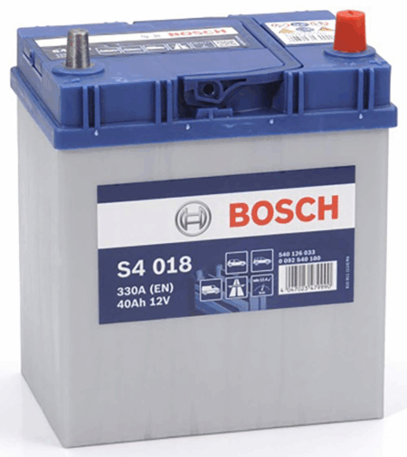 - Batterie Bosch S4018 - 40A/h - 330A