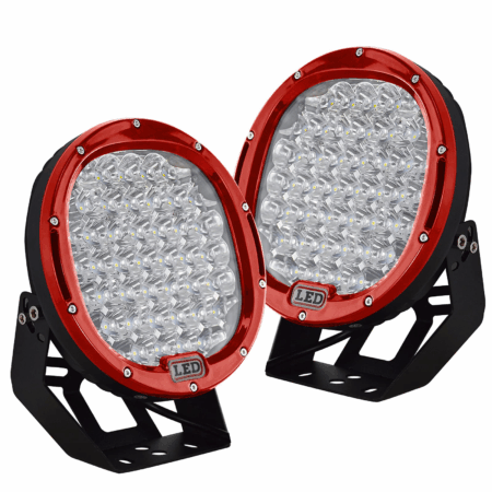Barre à LED Rond Rouge